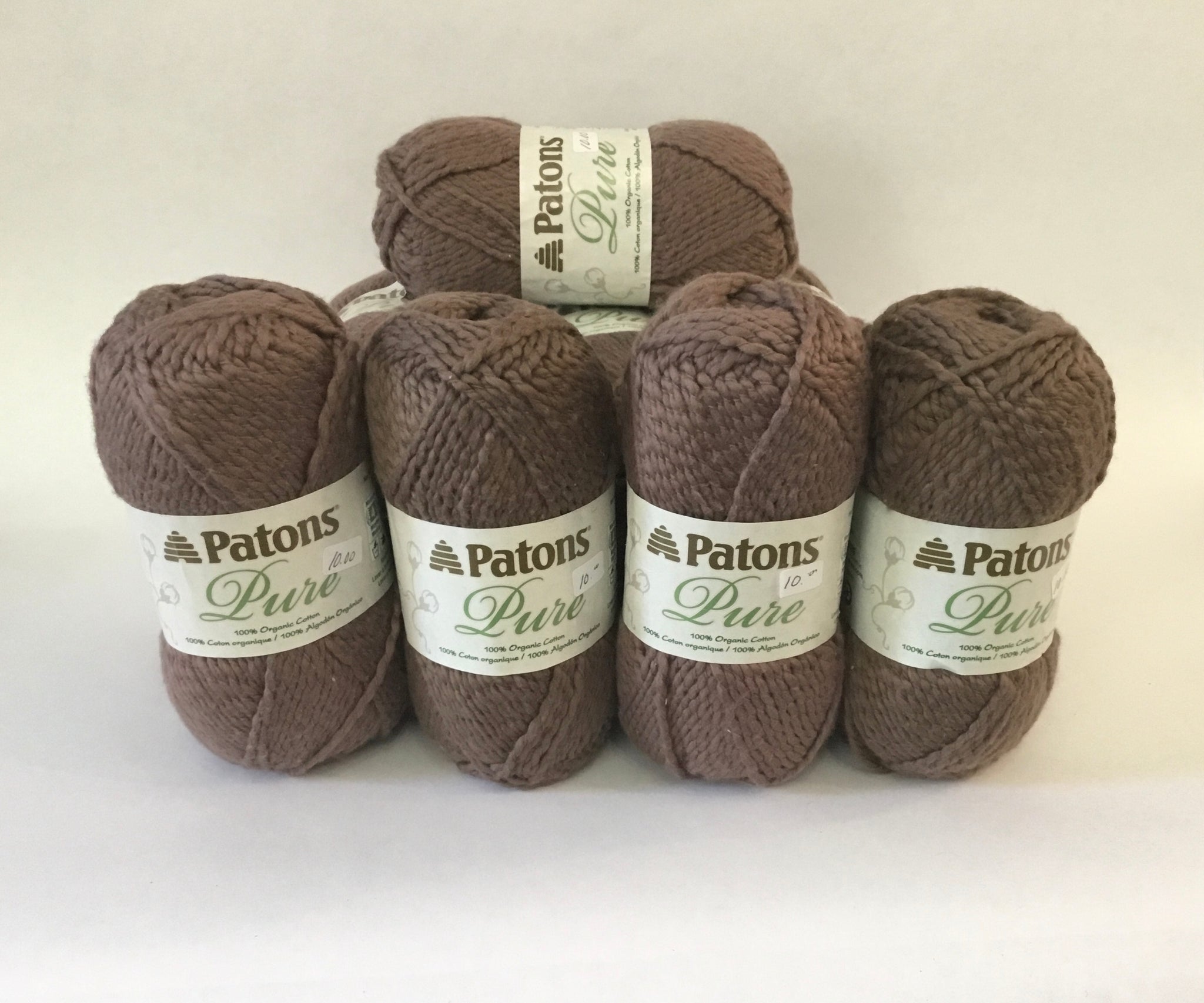 Patons coton organique taupe