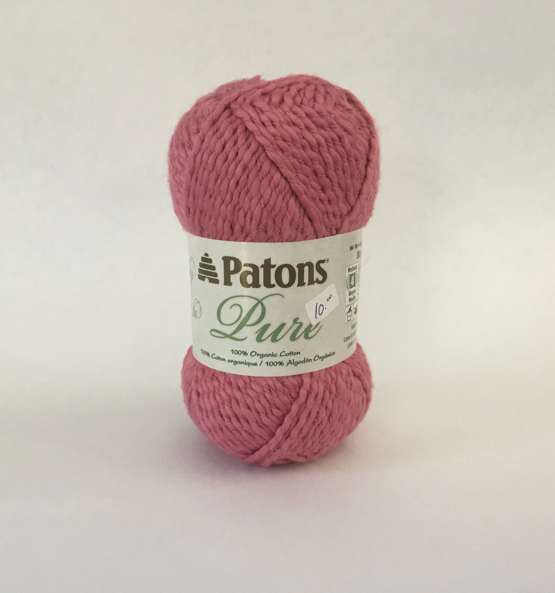 Patons coton organique rose